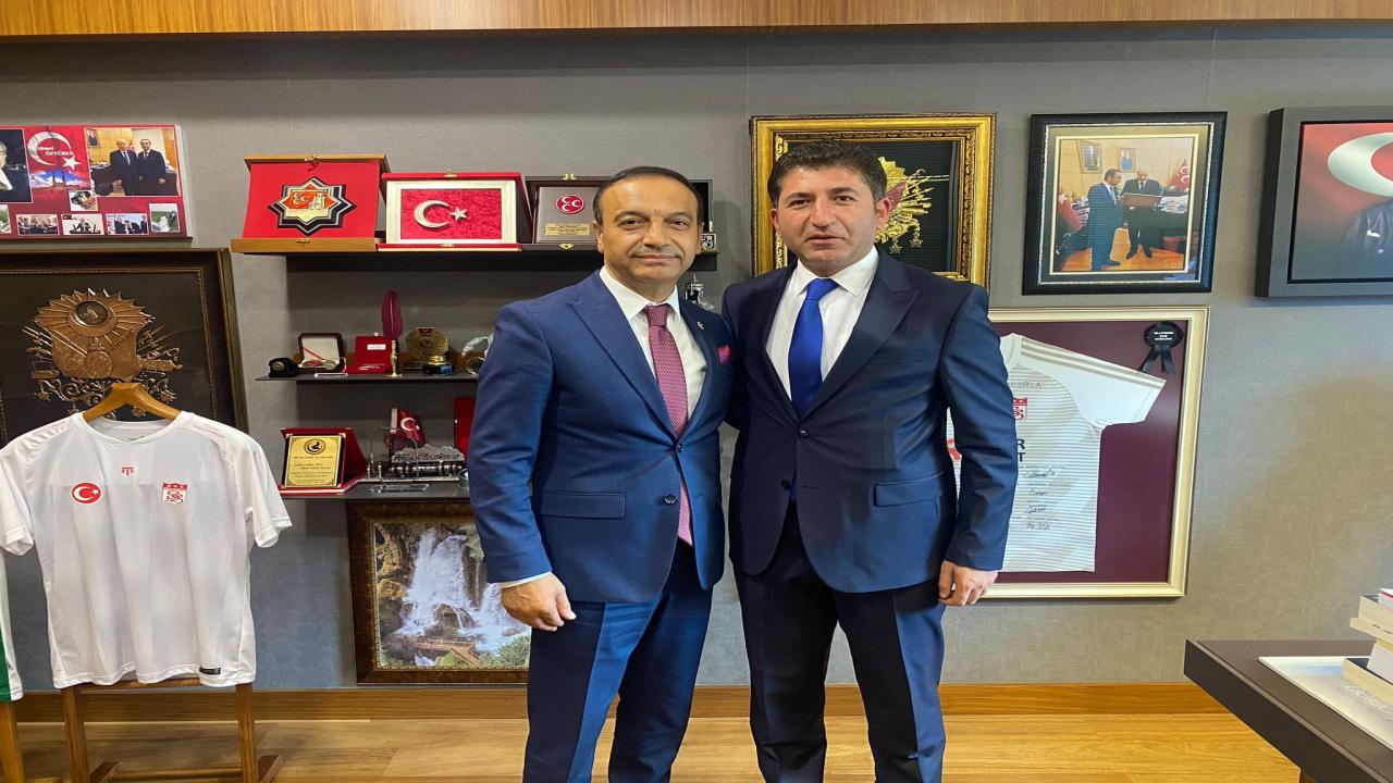 Başkan Çelik'ten Sivas Milletvekillerimize Hayırlı Olsun Ziyareti