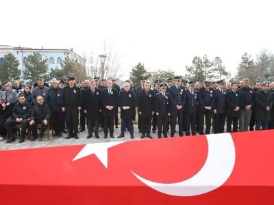 Merhum Polis Memuru Törenle Uğurlandı