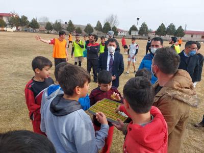 Belediye Başkanımız Fatih Çelik'ten Zaraspora Ziyaret