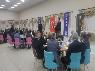 Zasiad Zara Belediye Düğün Salonunda İftar Programı Düzenledi