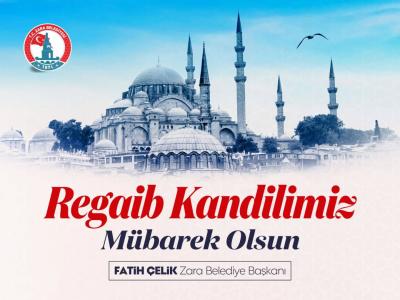 Regaip Kandilimiz Mübarek olsun