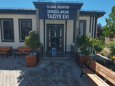 Zara’da Anlamlı Bir Hizmet Daha: Zara Belediyesi Şengül Akar Taziye Evi Hizmete Açıldı