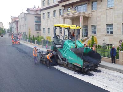 Reşitpaşa Caddesi Sıcak Asfalt Çalışmaları Tamamlandı