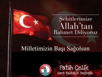 Türk Milleti'nin Başı Sağolsun!