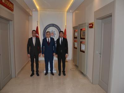 Başkan Çelik'ten Sivas Kurum Müdürlerine Ziyaret