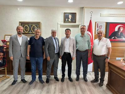 Zaralılar Derneğinden Başkan Çelik’e Ziyaret