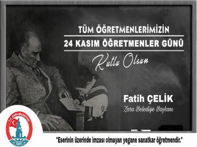 24 Kasım Öğretmenler Günü Kutlu Olsun