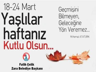 18-24 Mart Yaşlılar Günü Kutlu Olsun