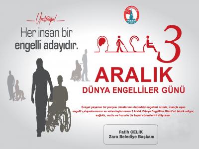 3 Aralık Dünya Engelliler Günü