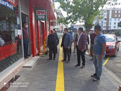 Başkan Çelik'ten İmranlı Kaymakamı Hasan Meşeli ve Belediye Başkanı Murat Açıl'a Ziyaret