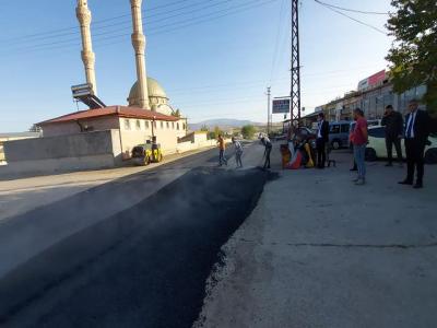 İlçe Sanayi Bölgemizde Yol Bakım ve Onarım Çalışmaları