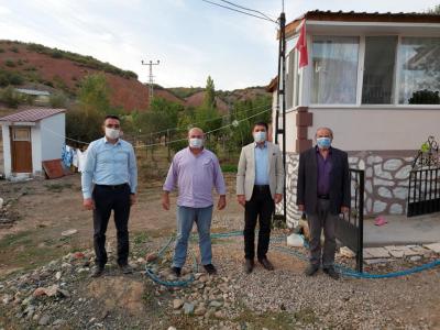 Belediye Başkanımız Fatih Çelik ve İl Genel Meclis üyemiz Hakan Eser'den Köylerimize Ziyaret