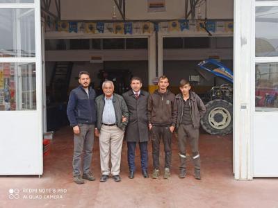 Başkan Çelik'ten Sanayi Esnafını Ziyaret